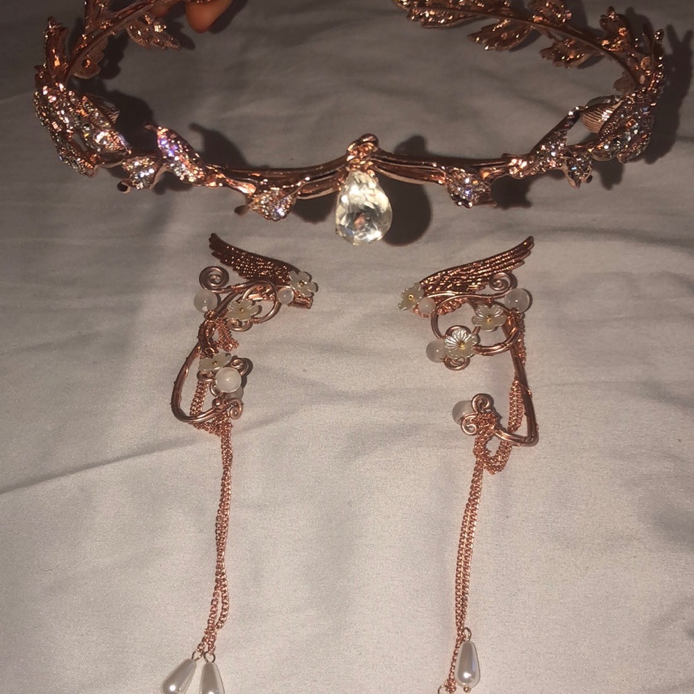 Fairy / elf headpiece And elf ears
